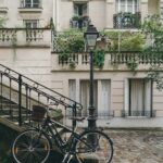 bicycle, building, city